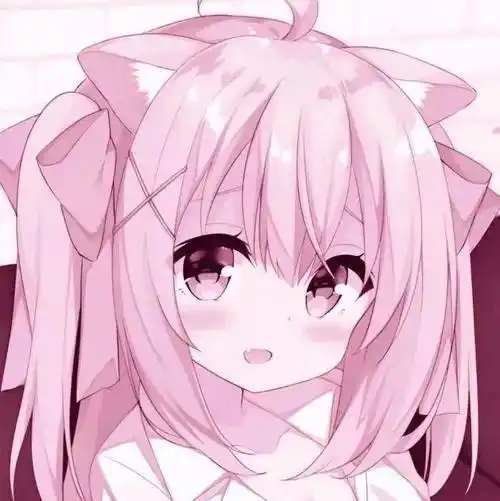 粉色系软妹头像今天的小姐姐有点可爱