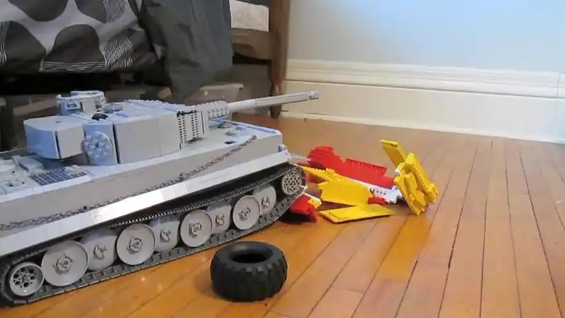 乐高t3476炮塔 - 抖音