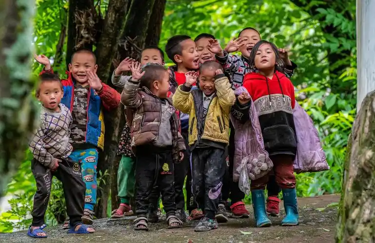 甘洛的彝族小朋友