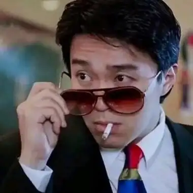 高清怀旧的复古港风男头图片,男生头像图片