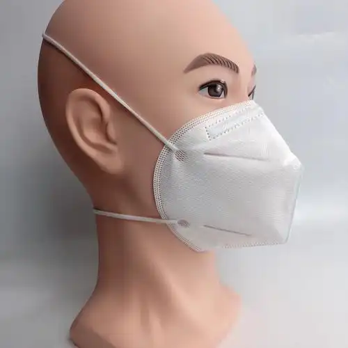 广卫健kn90折叠式头戴式口罩不勒耳防尘耳带式防雾霾防颗粒打磨