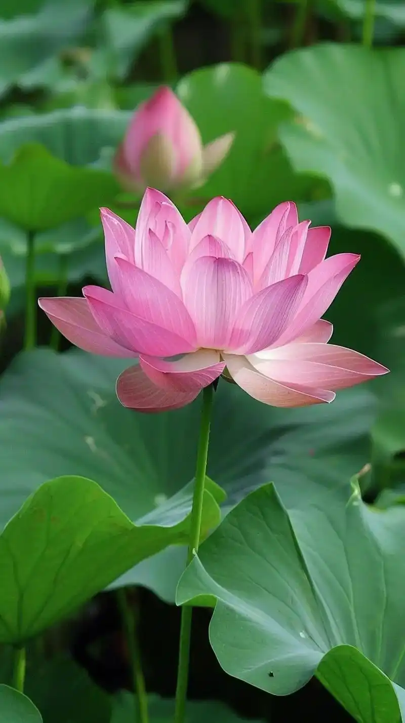 莲花又叫荷花,它的花是纯洁的内心;高洁和典雅,因为莲花 - 抖音