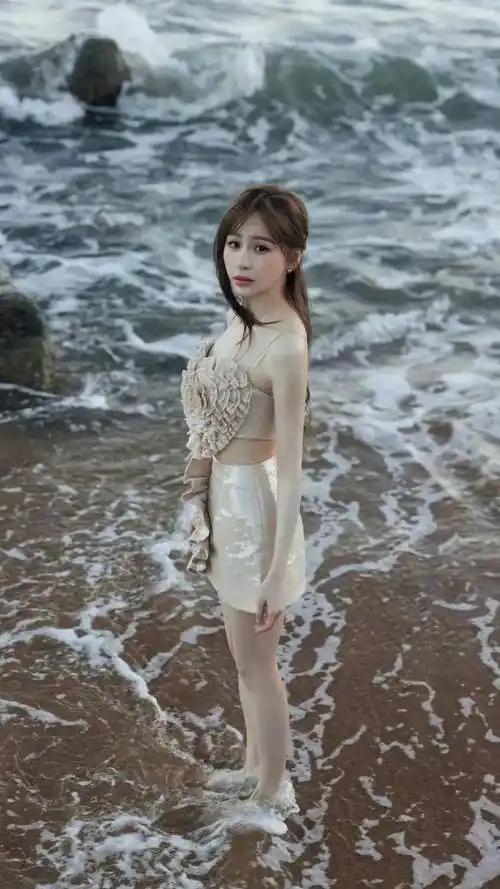 王心凌海边写真大放送,曼妙身姿演绎浪漫风情,令人心动不已