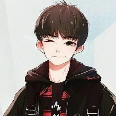 易烊千玺动漫头像帅气图片