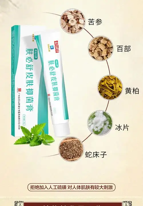 官方旗舰皮肤瘙痒皮肤瘙痒止痒膏白云山肤必舒皮肤膏轻度1盒