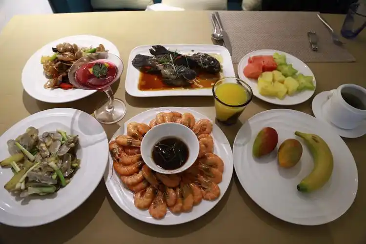 海鲜主题午餐出炉啦.