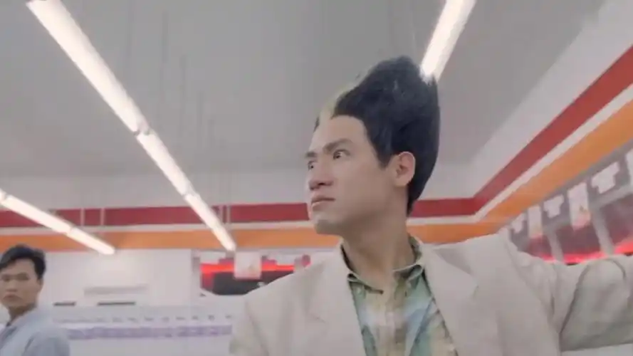 超级学校霸王张学友经典扫把头一个动作当时风靡一时