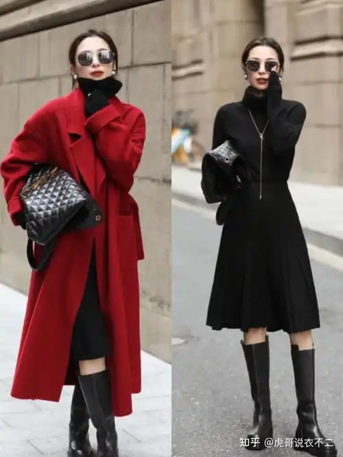 入冬了提醒你不管穿羽绒服还是呢大衣配裙子更洋气快学