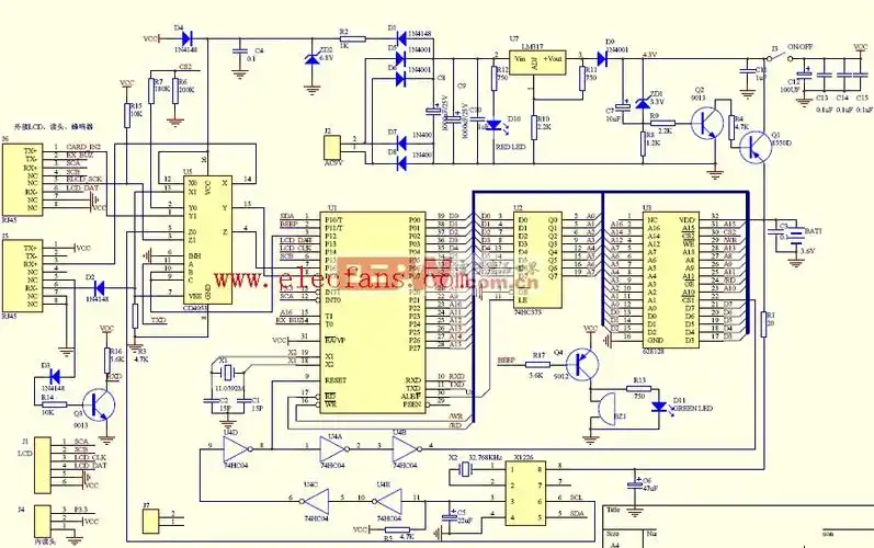 电饭煲的电路图大全