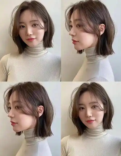 初恋短发 垂耳是一种减龄,显脸小,充满活力的发型.