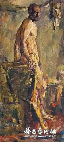 男人体_中国现当代美术大系_郭北平作品展_郭北平在线