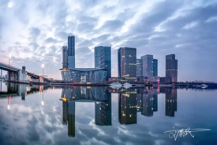 滨海新区海河风光