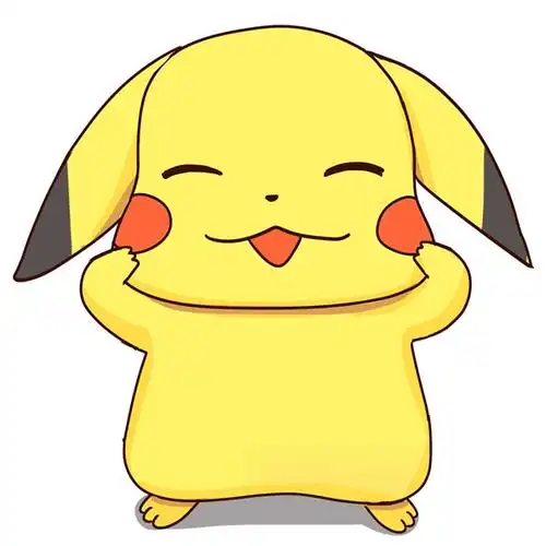 捏脸卖萌皮卡丘_呆萌头像图片_扣扣居