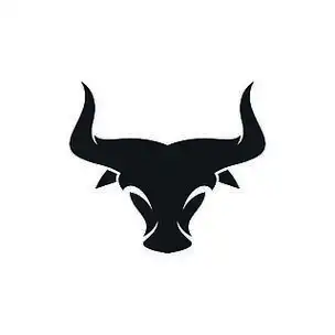 牛头标志矢量图标设计