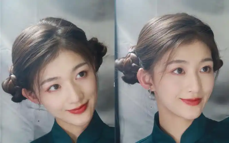 民国风大小姐编发|娇俏感轻古典发型教程_哔哩哔哩_bilibili