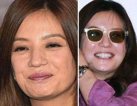 十个大牌女星卸妆前后对比照,这是迪丽热巴吗?谁最吓到你?