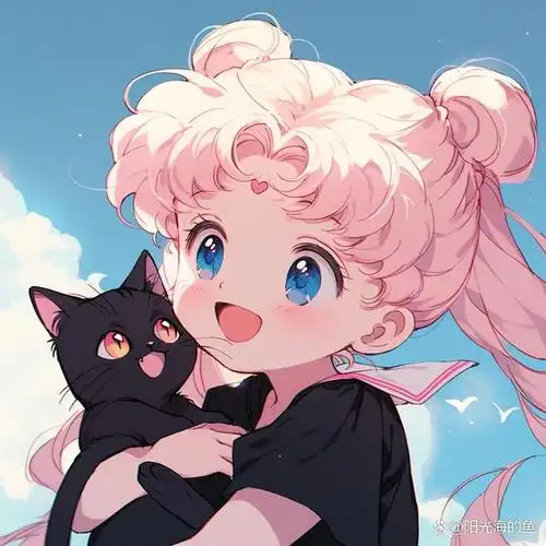 头像|超萌猫猫爱美少女头像