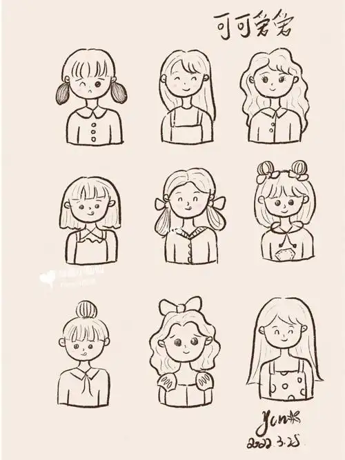 简笔画卡通人物