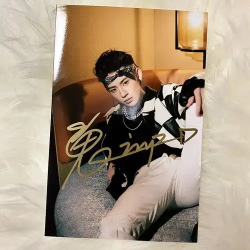 【经典收藏】王琳凯签名照 小鬼签名照保真非印刷 小鬼7【图片 价格