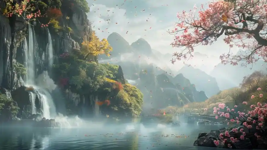 4k写实风景素材 风景壁纸(亲临仙境)