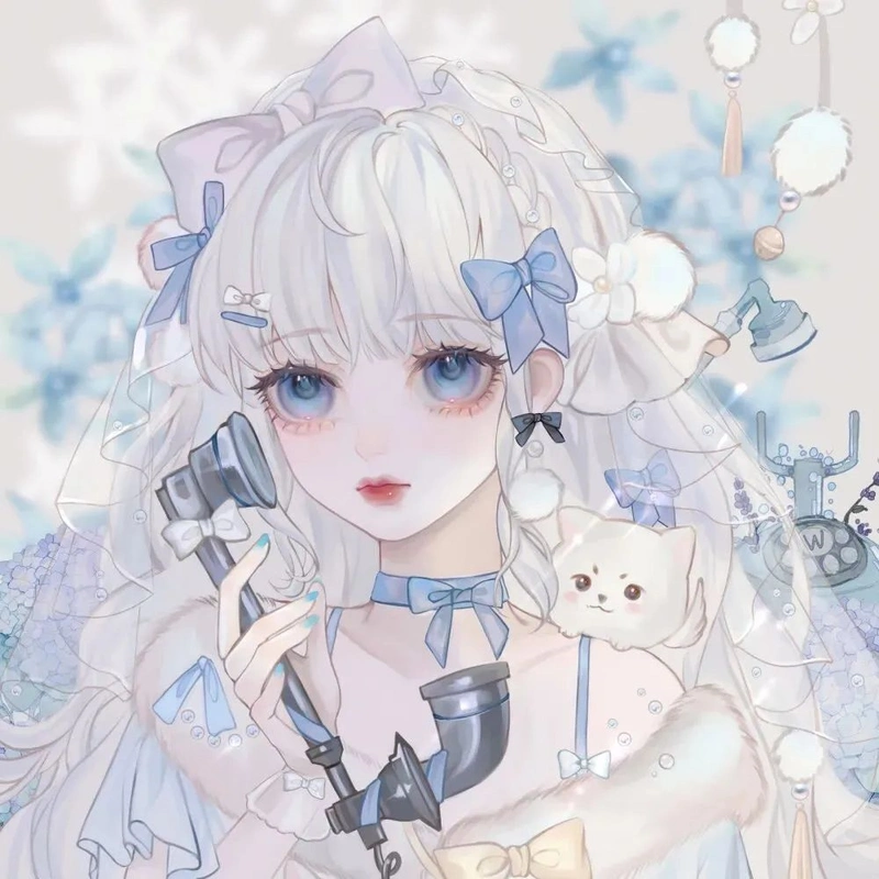 仙气动漫女生头像|总有人用心喜欢你