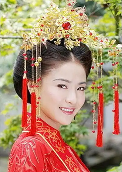 古装新娘发型图片 做个精致新娘