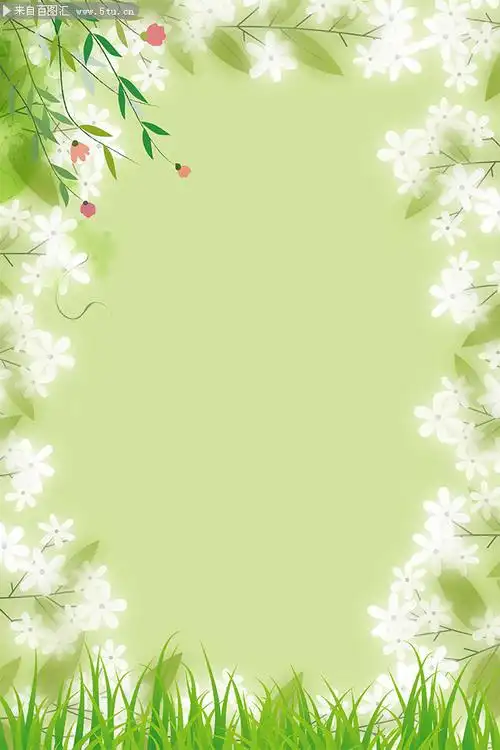 春季自然风景背景图片