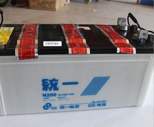 gs统一n200 12v200ah 船舶 发电机  工程机械蓄电池