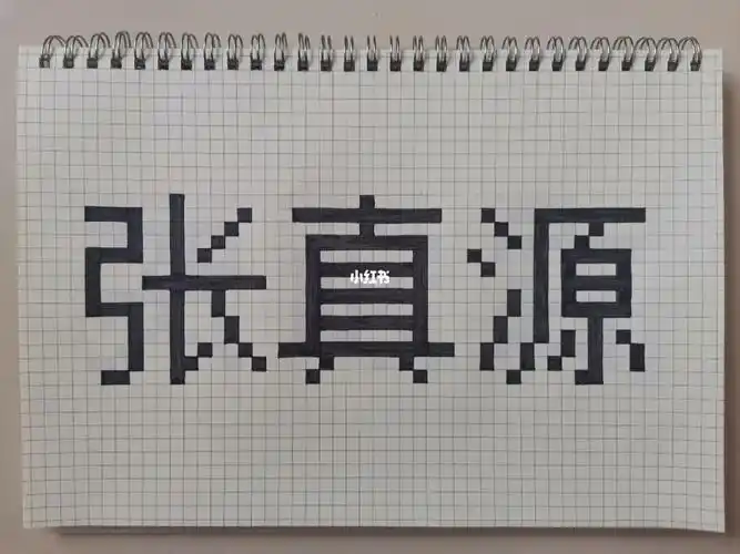 像素字张真源