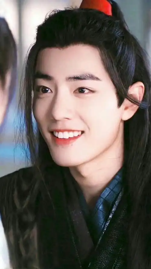 肖战超话#肖战魏无羡#xz#肖战陈情令#羡羡的笑容可以融化这世间的一切