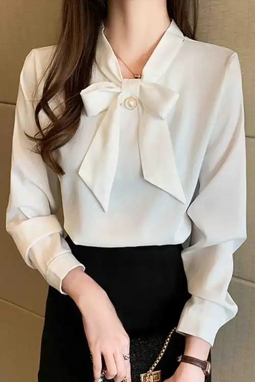 白衬衫女小清新