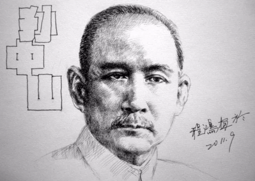 钢笔画的名人素描肖像,你都能认出来了吗?