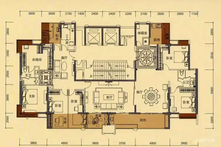 观滇大平层一梯一户惠景园154w送车位可贷款法拍房