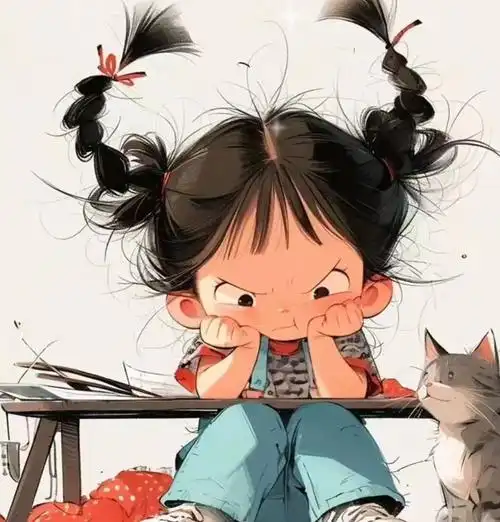 搞笑动漫二次元萌新娃动态图片聊天表情包