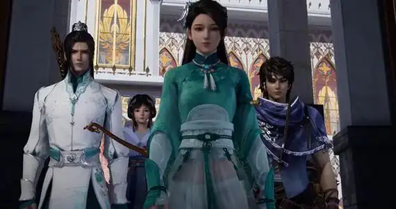 仙剑奇侠传7月清疏半透明流纱裙mod