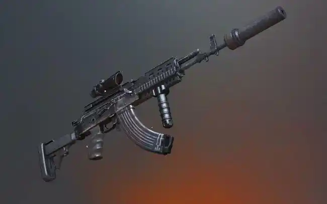 帅气简单的折纸m762突击步枪,满配之下近战无敌,是新时代步枪之王!