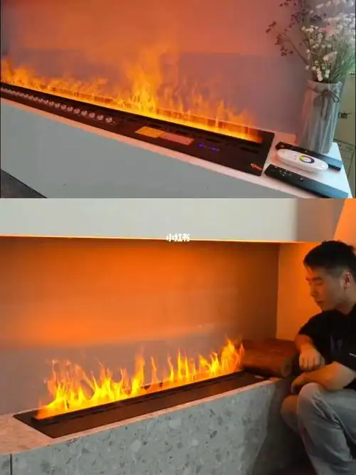 号称斩女的网红3d雾化壁炉