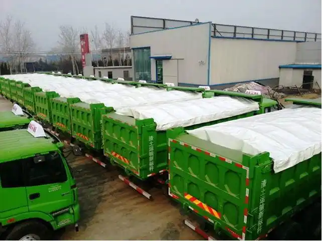 渣土车密闭加盖篷布