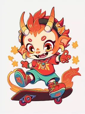 滑板插画设计-滑板插画素材-滑板插画图片-觅知网