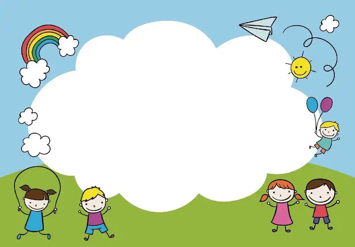 卡通边框🍭ppt背景高清图片素材分享 🎶🎶🎶 图图又来分享卡