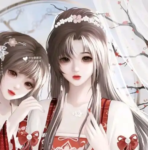 闺蜜古风头像,拿图说一声哟.