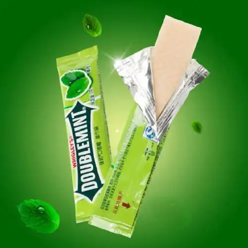 绿箭原味薄荷口香糖5片装20包清新口气口香糖