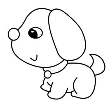 小狗的简笔画_百度知道