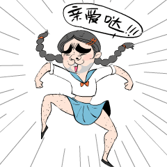 署名-非商业性使用-禁止演绎菜狗-微信&line表情包(合集)cola兄弟表情