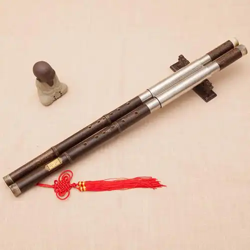 双管双调f调降b调紫竹横吹巴乌