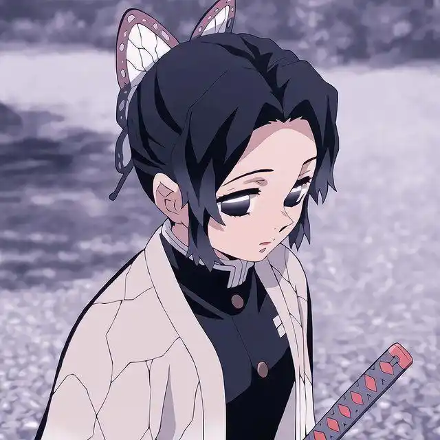 「第163期」动漫女头:鬼灭之刃 蝴蝶忍 无水印女生头像