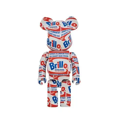 bearbrickbearbrickandywarhol盒子1000衍生品