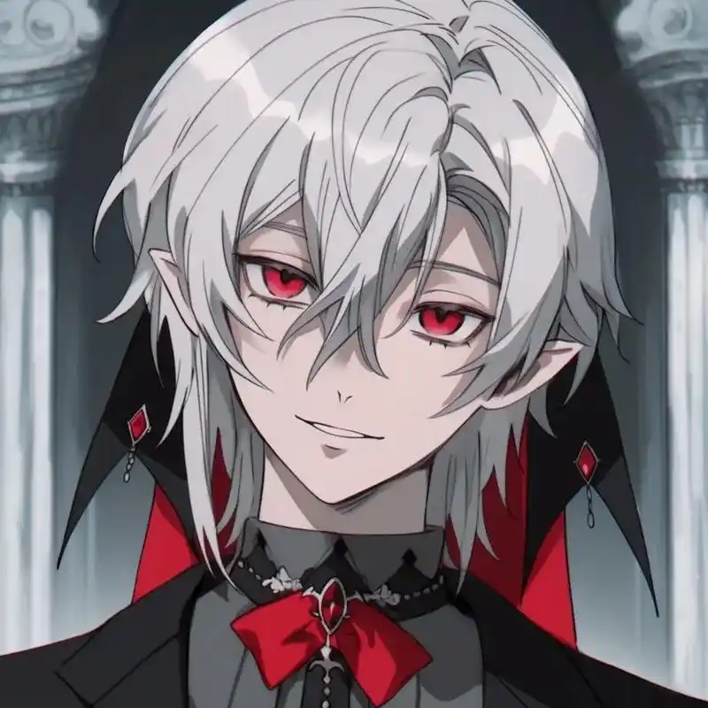 吸血鬼先生|新风格动漫系列.#midjourney #优质头 - 抖音