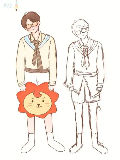 王源饭绘look166浅画一下