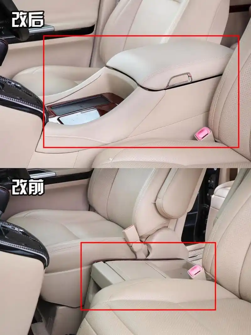 埃尔法/威尔法扶手箱老改新.原车开模,无损安装,功能丰富